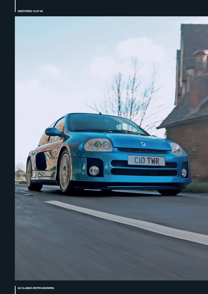 2002 Renault Clio V6 'Engineered by Tassell' -For Sale