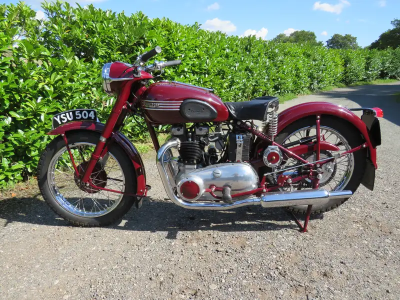 1954 Triumph 5T Speed Twin 498cc-Sold