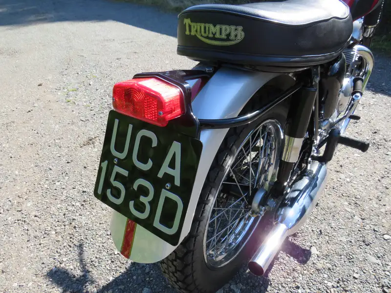 1967 Triumph T100C Tiger 498cc-Sold