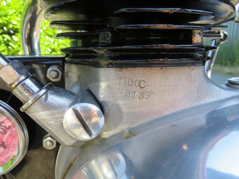 1967 Triumph T100C Tiger 498cc-Sold