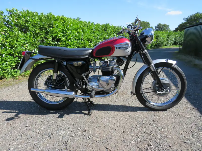 1967 Triumph T100C Tiger 498cc-Sold