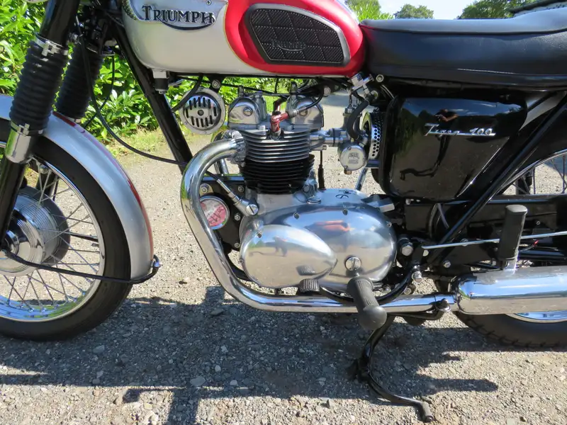 1967 Triumph T100C Tiger 498cc-Sold