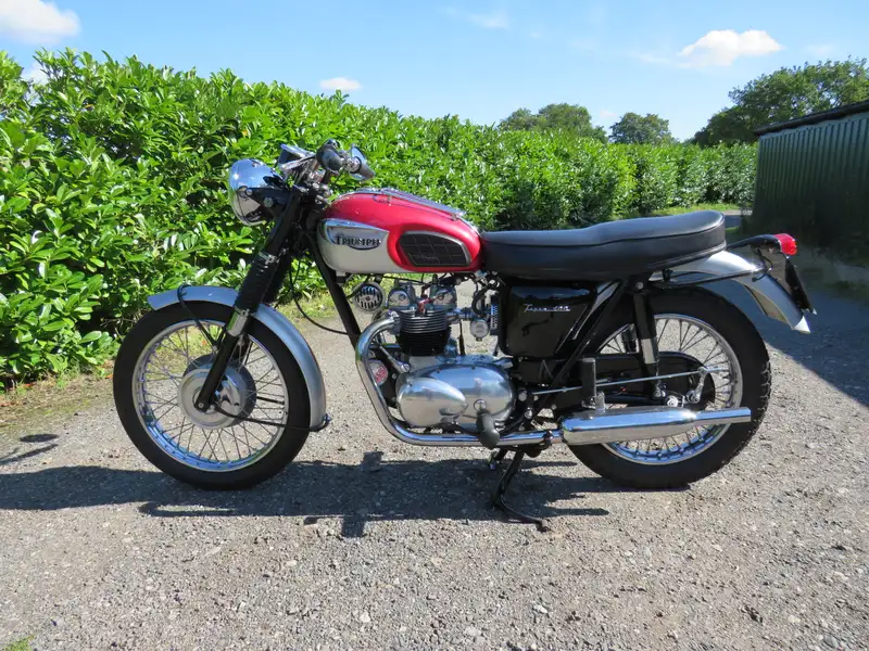 1967 Triumph T100C Tiger 498cc-Sold