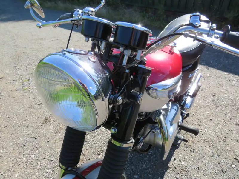 1967 Triumph T100C Tiger 498cc-Sold