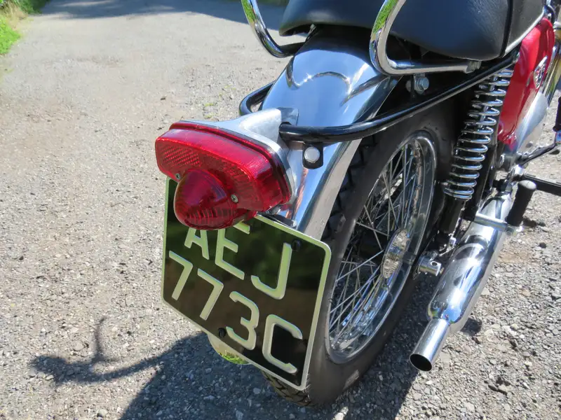 1965 BSA A65 Lightning 654cc-Sold