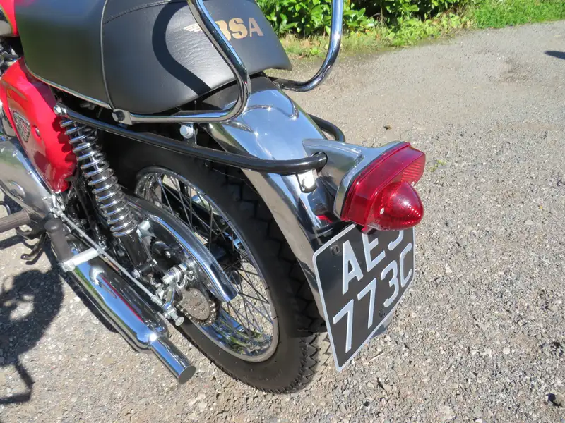 1965 BSA A65 Lightning 654cc-Sold