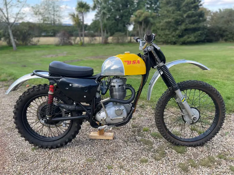 c1968 BSA B44 Competition Trials 441cc-Sold