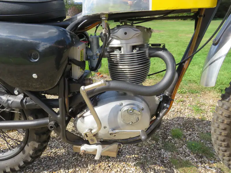 c1968 BSA B44 Competition Trials 441cc-Sold
