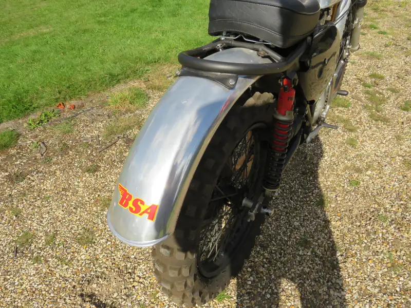 c1968 BSA B44 Competition Trials 441cc-Sold