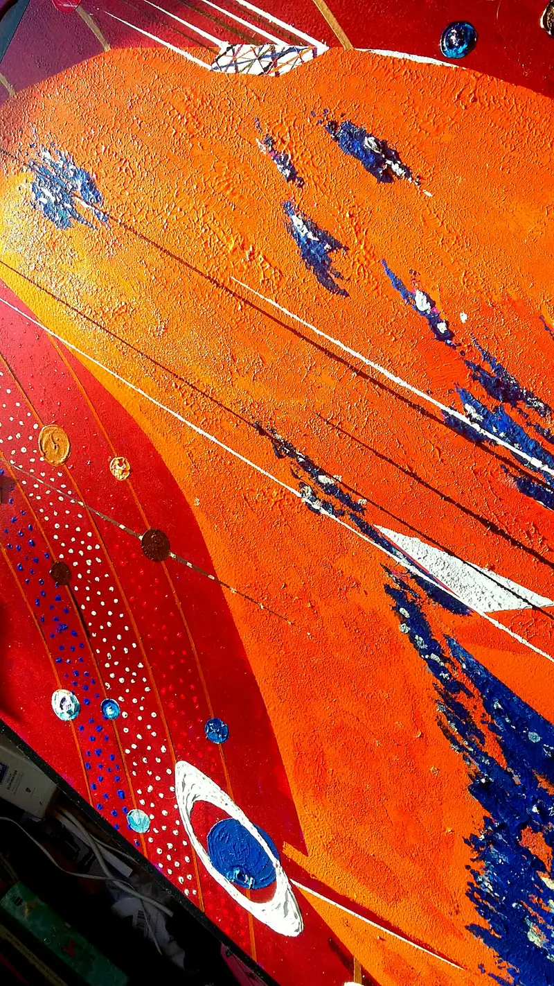 'Netherlands Celestial' Lamborghini Original Artwork-For Sale