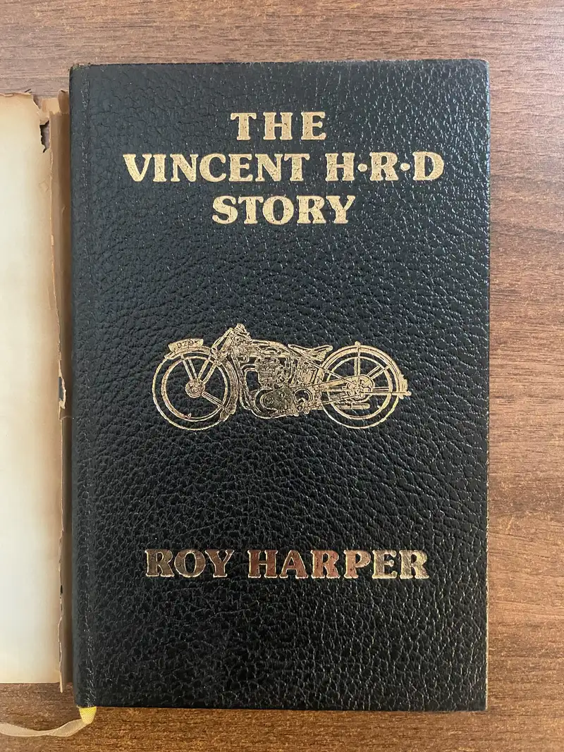 Three Vincent-Related Hardback Leatherbound Books