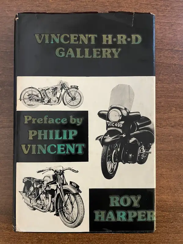 Three Vincent-Related Hardback Leatherbound Books