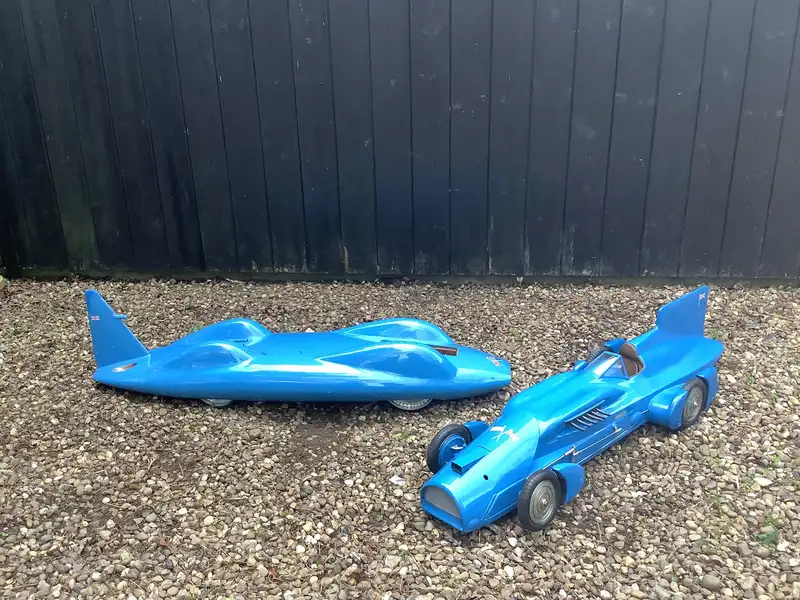 A Tribute to Bluebird - Two Large Scratch Built Stve Salisbu-Sold
