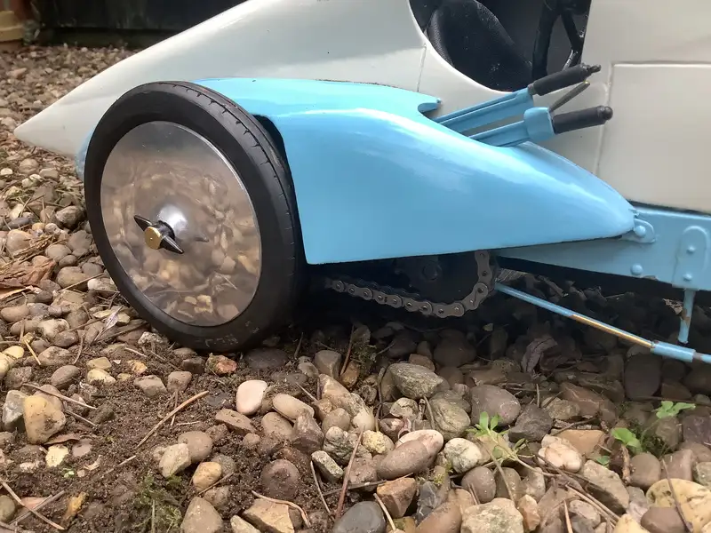 A Scratch Built Model of 'BABS' The Land Speed Record Car by-Sold