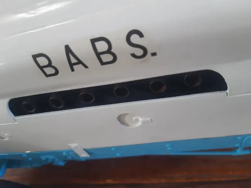A Scratch Built Model of 'BABS' The Land Speed Record Car by-Sold