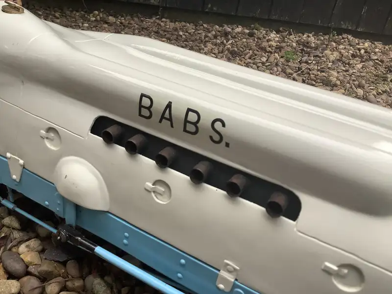 A Scratch Built Model of 'BABS' The Land Speed Record Car by-Sold