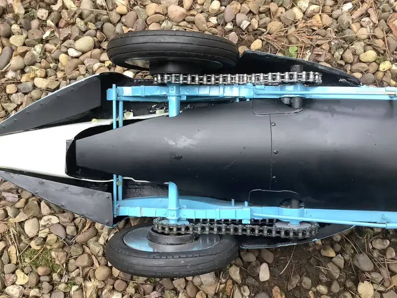 A Scratch Built Model of 'BABS' The Land Speed Record Car by-Sold