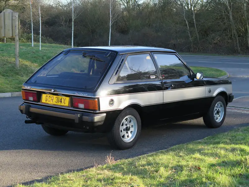 1982 Talbot Sunbeam Lotus Series 2-Sold