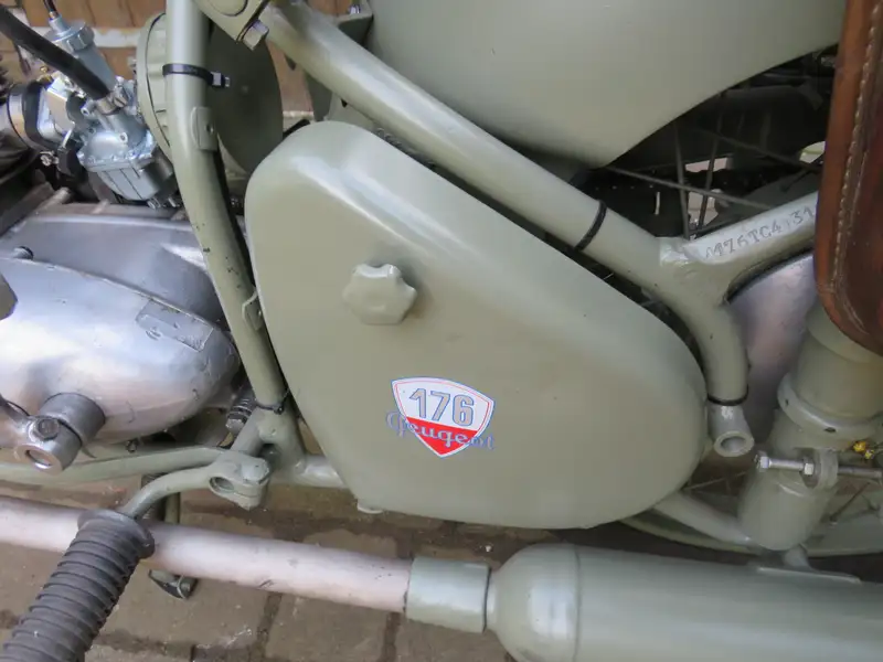 1956 Peugeot 176 TC4 Militaire 175cc-Sold