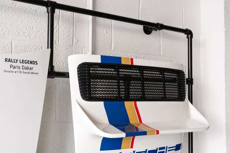Rothmans 'Porsche' 911 Paris-Dakar Homage Wall Art Display-For Sale