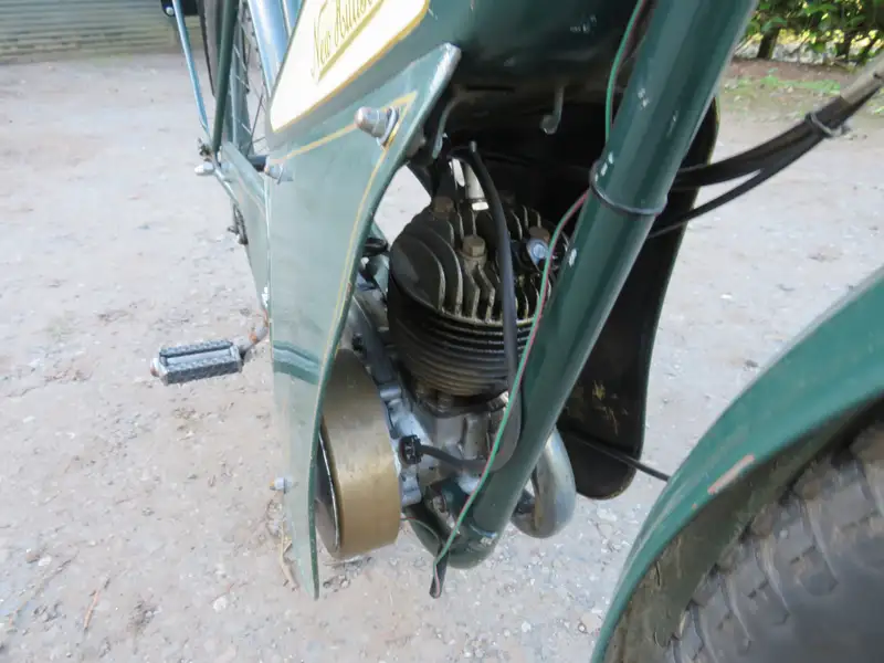 1953 New Hudson 2F Auto Cycle 98cc-Sold
