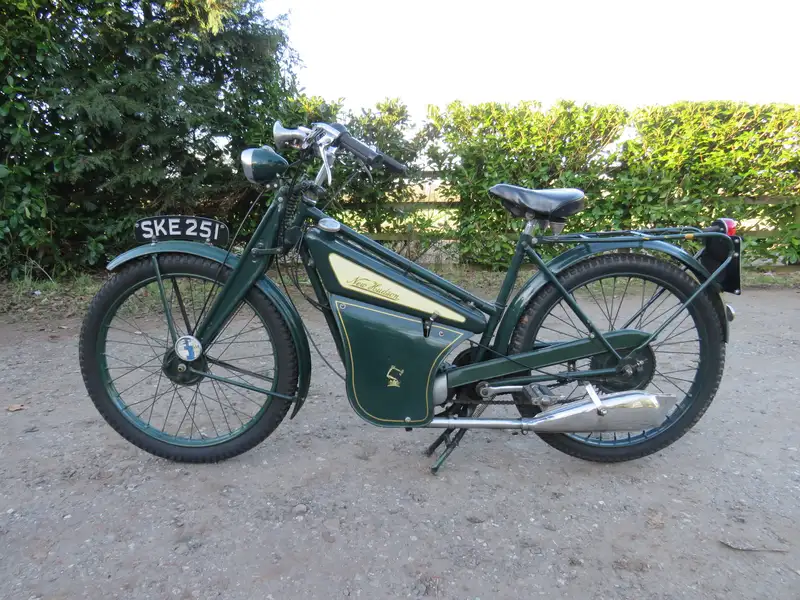 1953 New Hudson 2F Auto Cycle 98cc-Sold