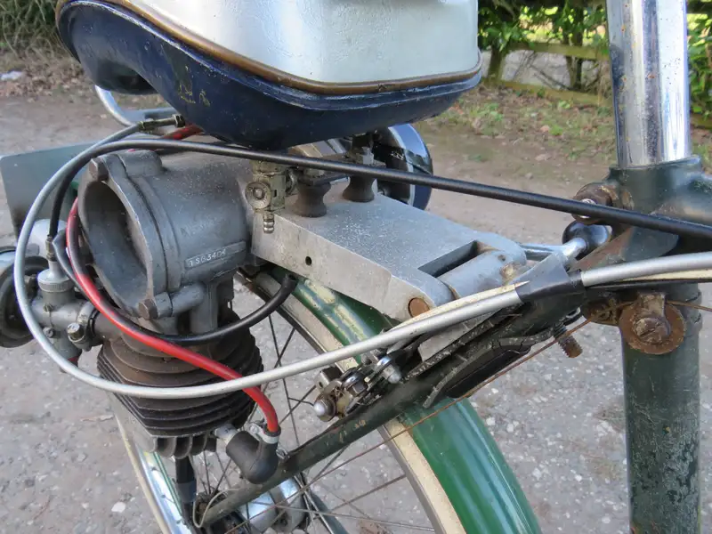 c1952 Power Pak 49cc & Gent's Triumph Bicycle-Sold