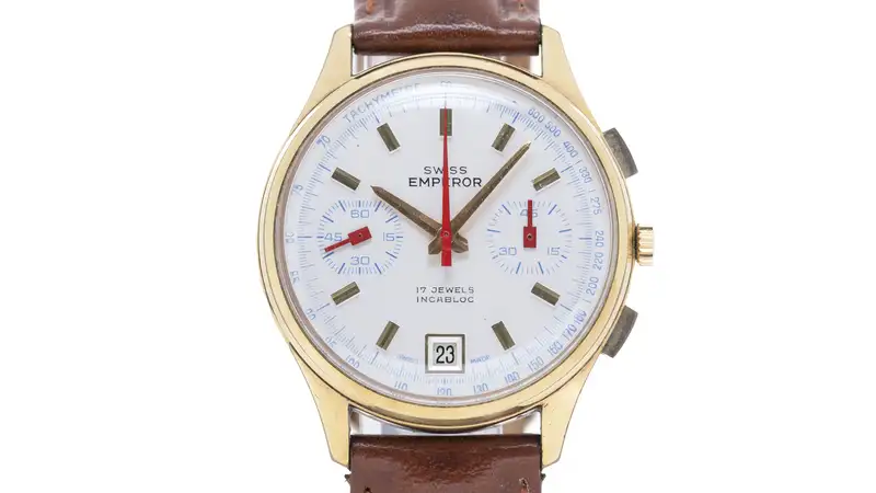 Swiss Emperor Manual Wind Chronograph watch for Sale