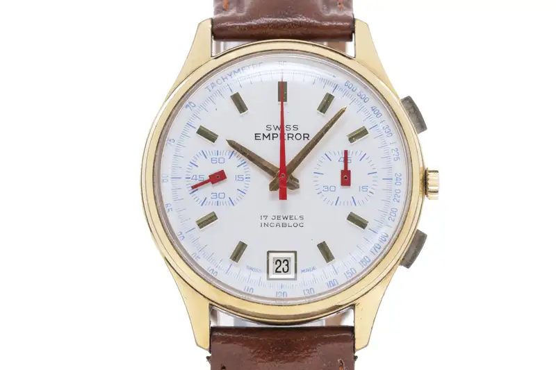 Swiss Emperor Manual Wind Chronograph watch for Sale