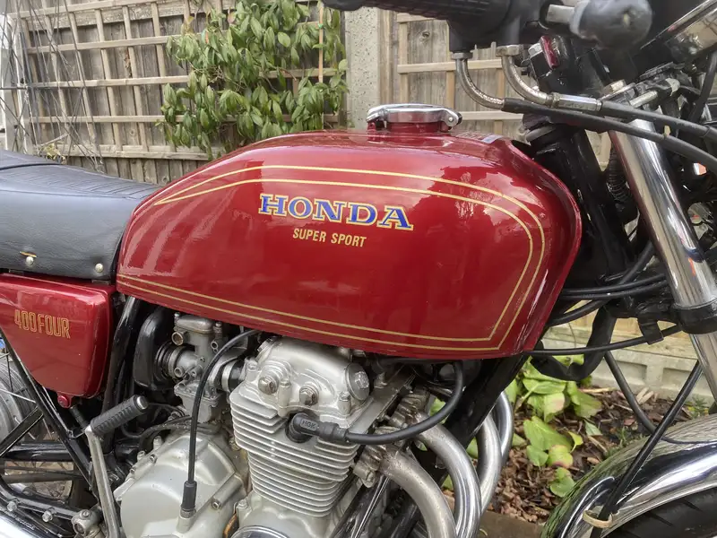 1976 Honda CB400F 408cc-Sold
