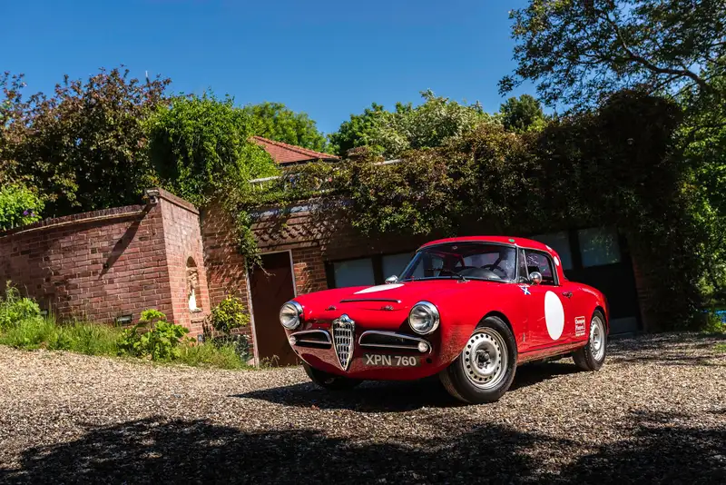 Iconic Auctioneers | 1965 Alfa Romeo Giulia 101 Spider (FIA)-Sold