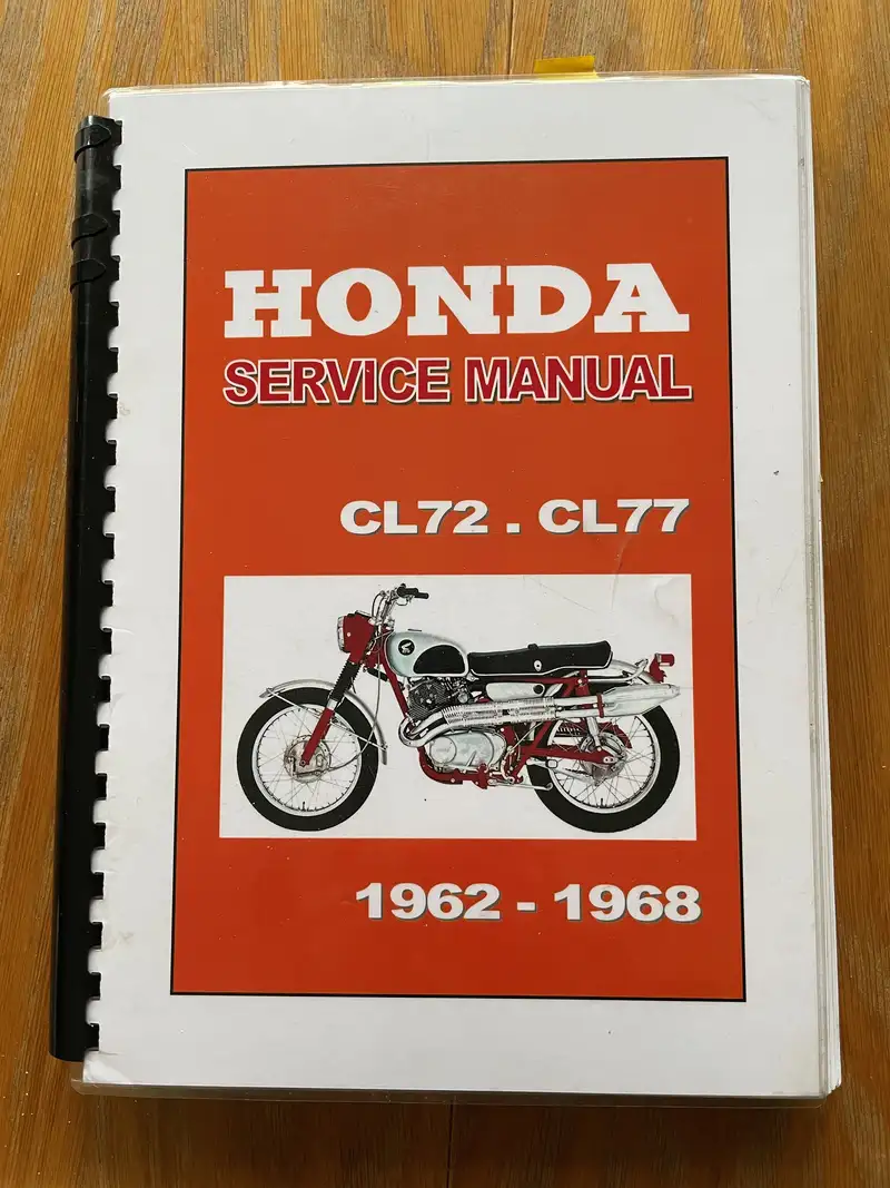 1966 Honda CL77 Scrambler 305cc-Sold