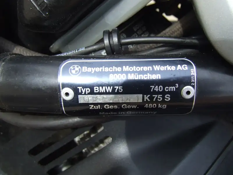1996 BMW K75S 740cc-Sold