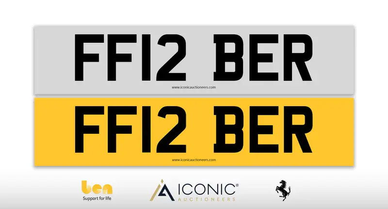Registration Number FF12 BER-Sold