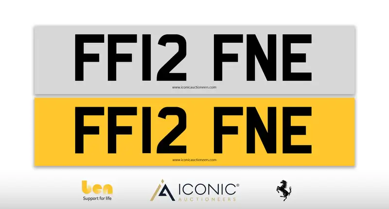 Registration Number FF12 FNE-Sold