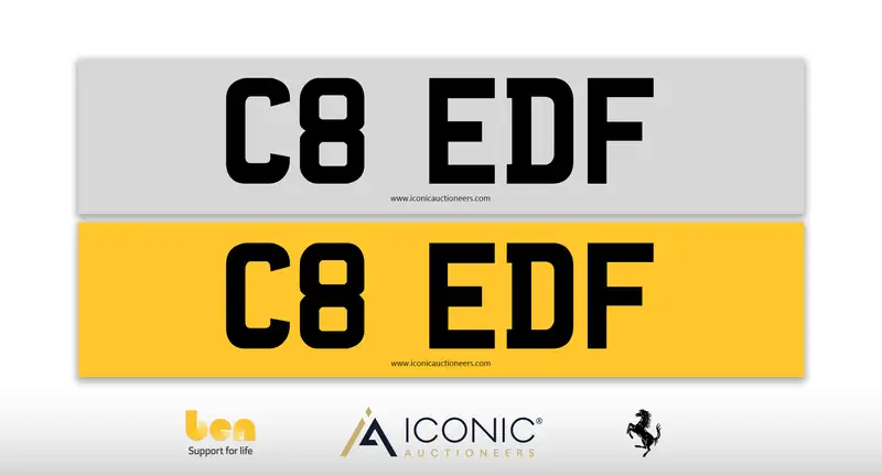 Registration Number C8 EDF-Sold
