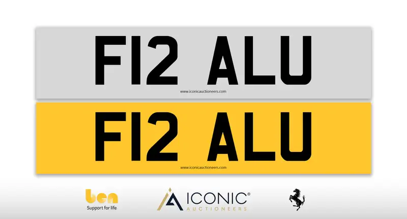 Registration Number F12 ALU-Sold