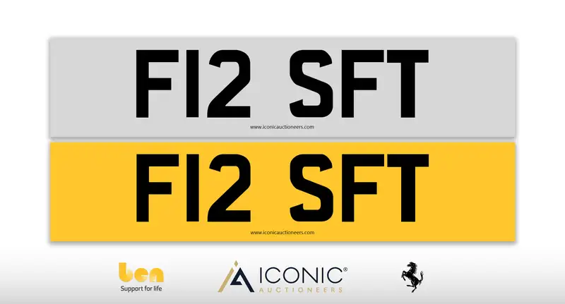 Registration Number F12 SFT-Sold