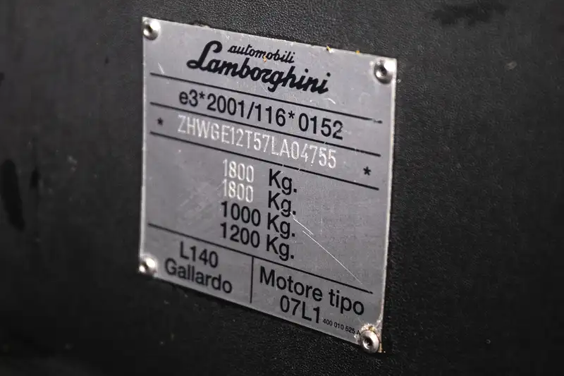 2007 Lamborghini Gallardo Nera (#061/185)-Sold