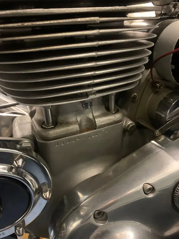 1955 BSA DBD34 Gold Star 499cc-Sold