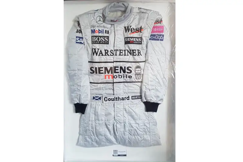 2003 David Coulthard Race Suit-For Sale
