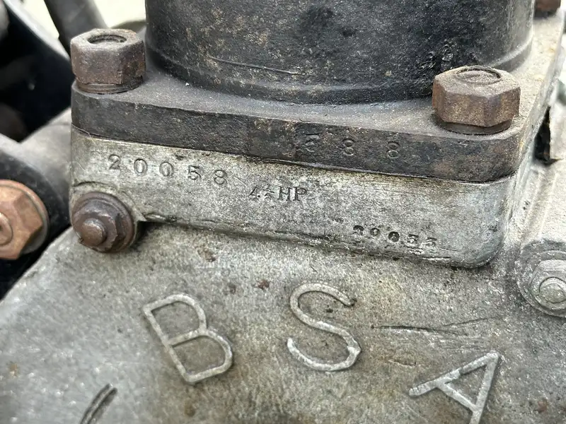 1916 BSA Model K 4¼hp-Sold