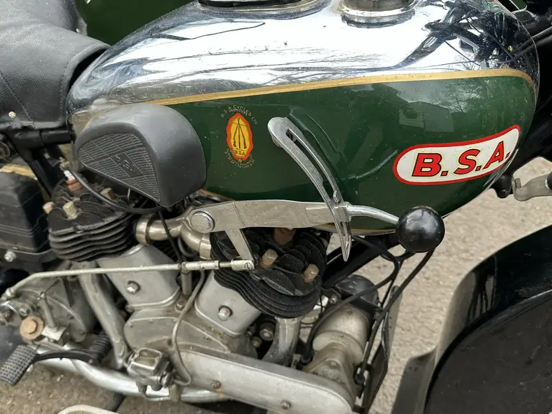 1934 BSA G34-14 Combination 986cc-Sold