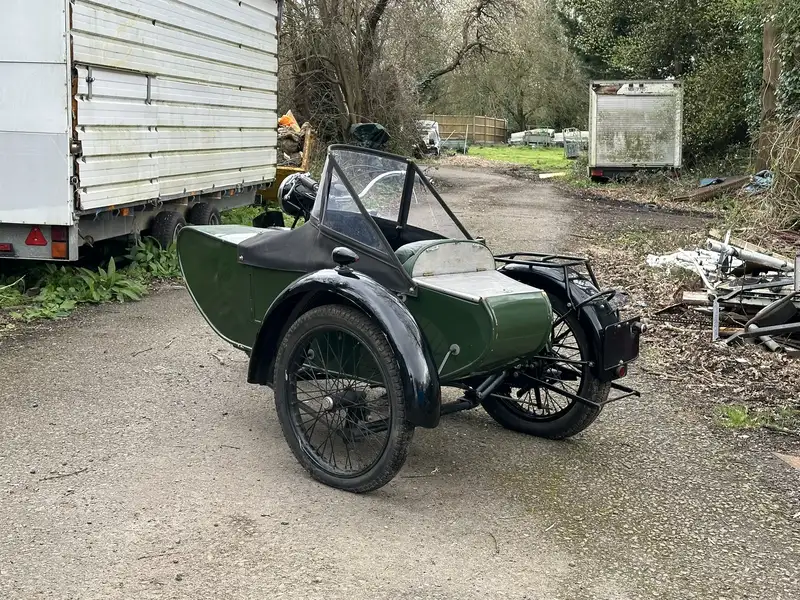1934 BSA G34-14 Combination 986cc-Sold
