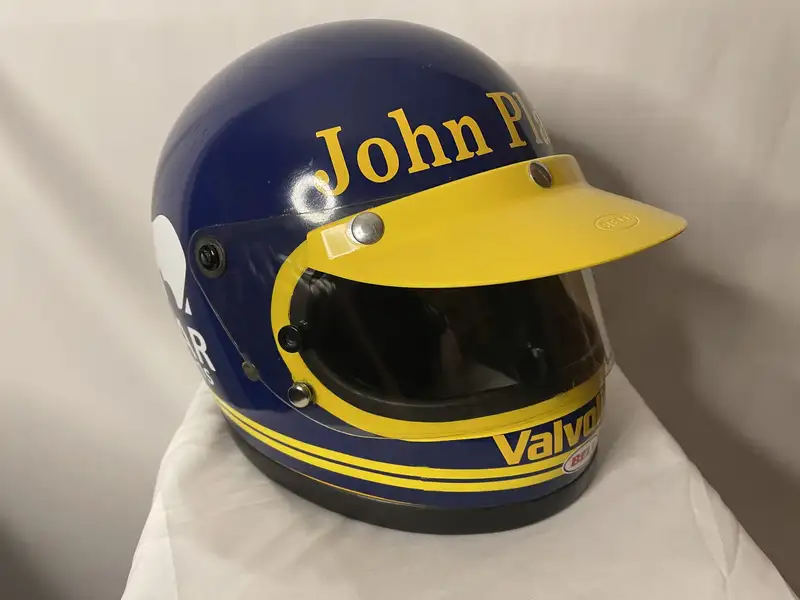 Ronnie Peterson Homage Bell Racestar 2 Helmet-For Sale