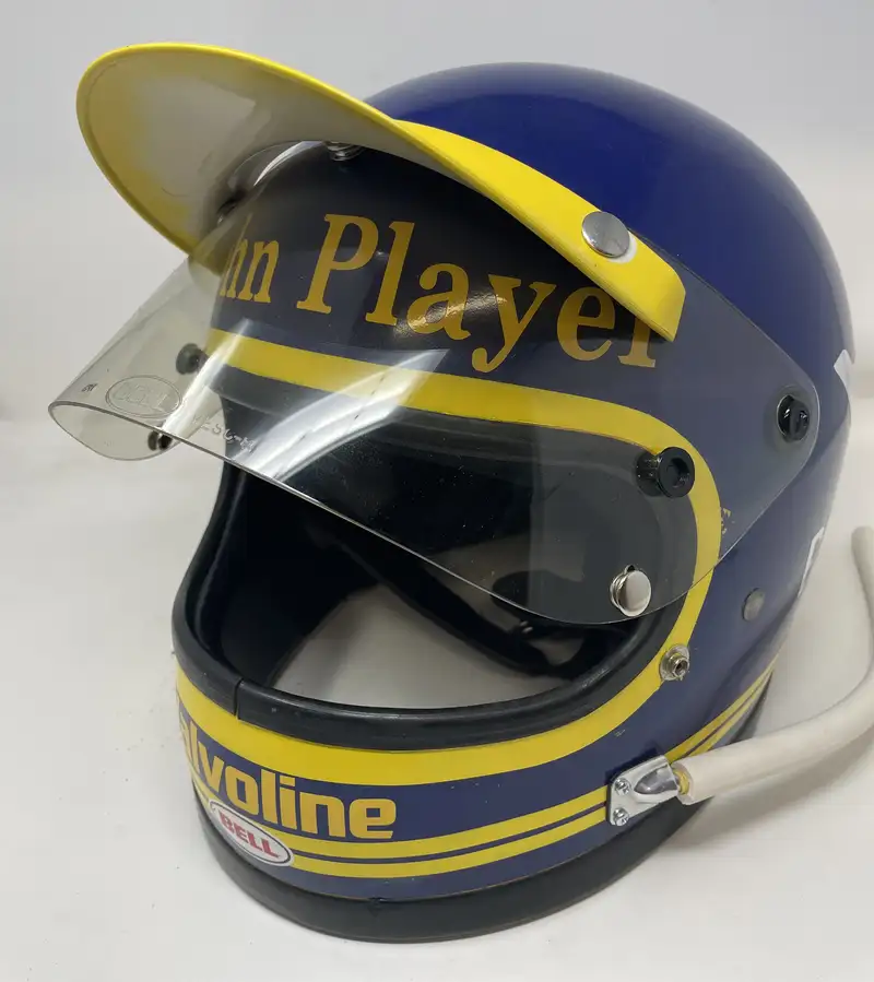 Ronnie Peterson Homage Bell Racestar 2 Helmet-For Sale