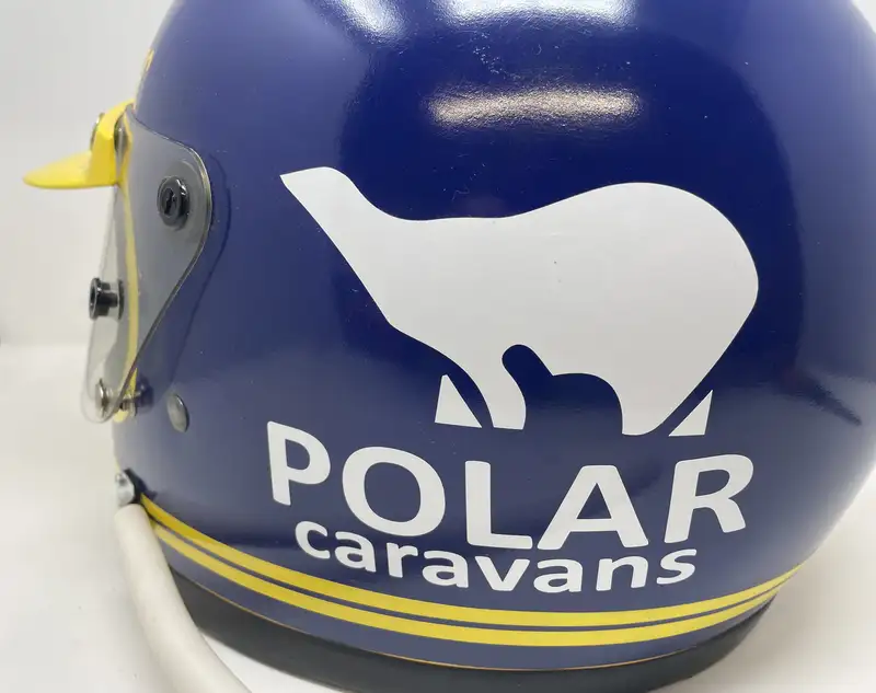 Ronnie Peterson Homage Bell Racestar 2 Helmet-For Sale