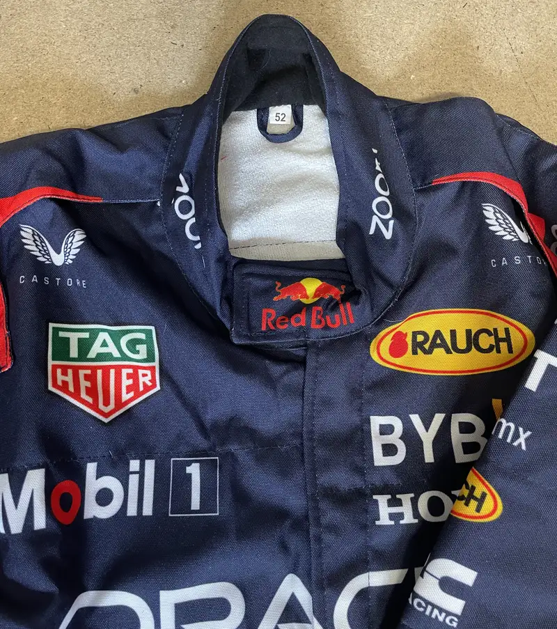 Max Verstappen Singed Red Bull 2023 Replica Racesuit -For Sale
