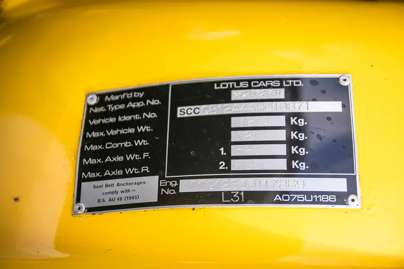 1980 Lotus Esprit S2.2-Sold