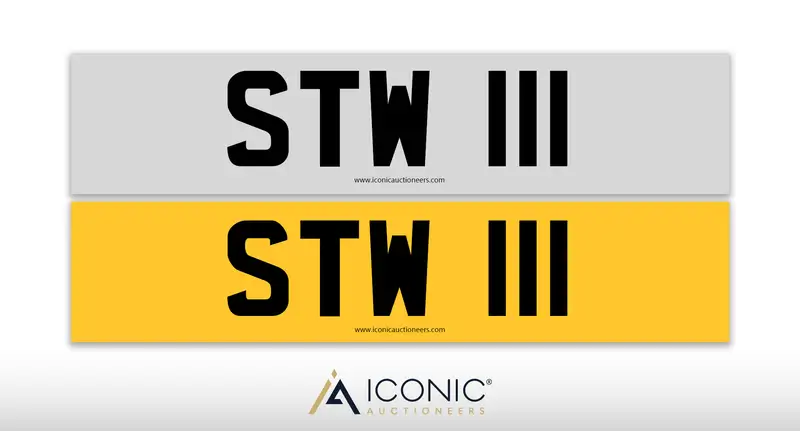 UK Registration Number STW 111-Sold